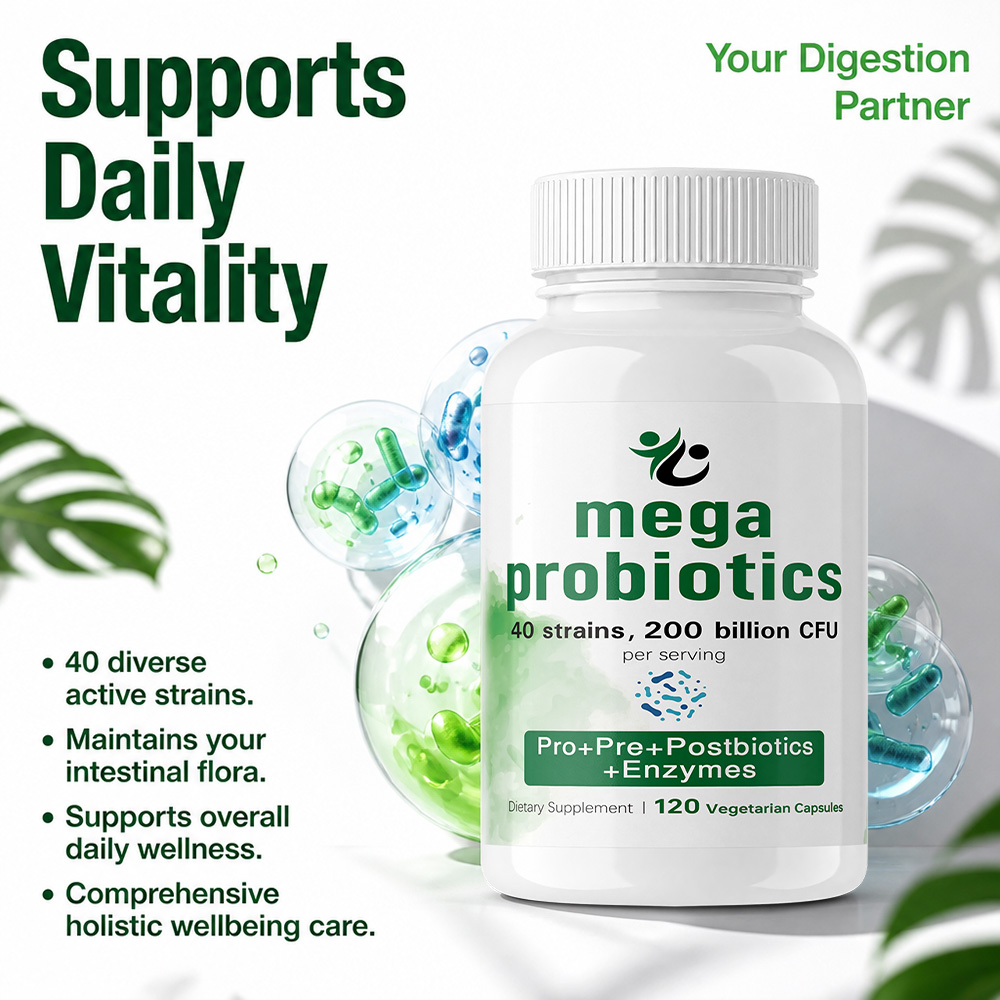 Probiotics 200 Billion CFU, 12 - Digestive Enzyme Blend recension och pris