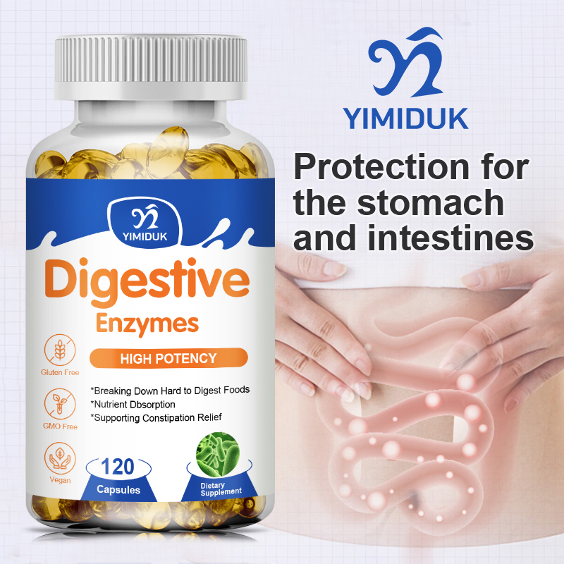 Organic Digestive Enzymes Caps - Digestive Enzyme Blend recension och pris