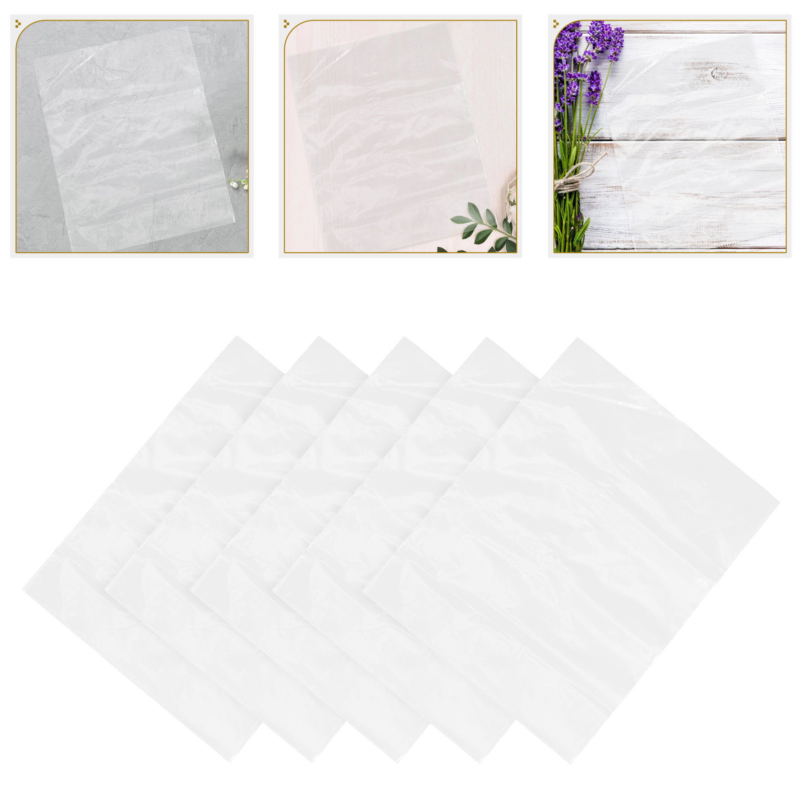 50pcs Flower Bags Plastic Fres - Nutrition & Fitness Class recension och pris