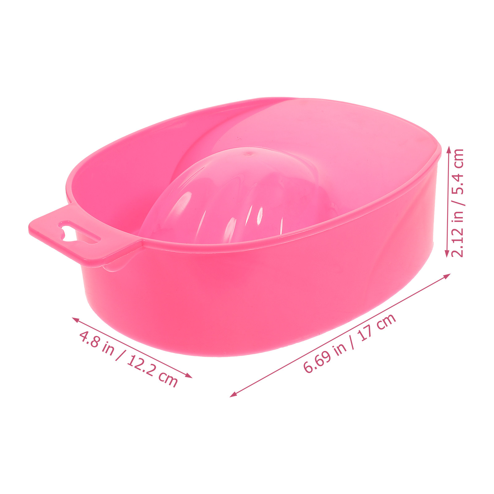 4Pcs Plastic Nail Care Soak Tr - Nutrition & Fitness Class recension och pris