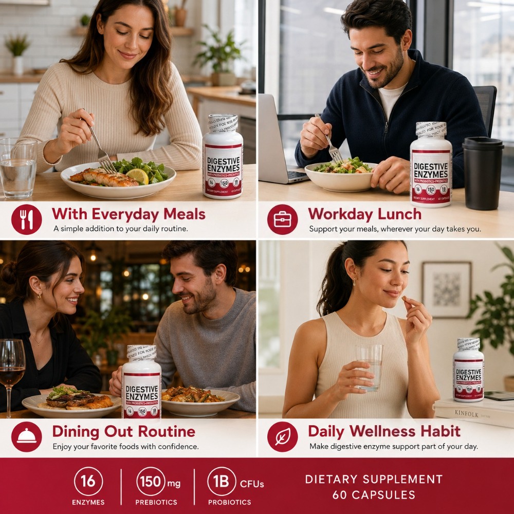 Digestive Enzymes with 1 Billi - Digestive Enzyme Blend recension och pris