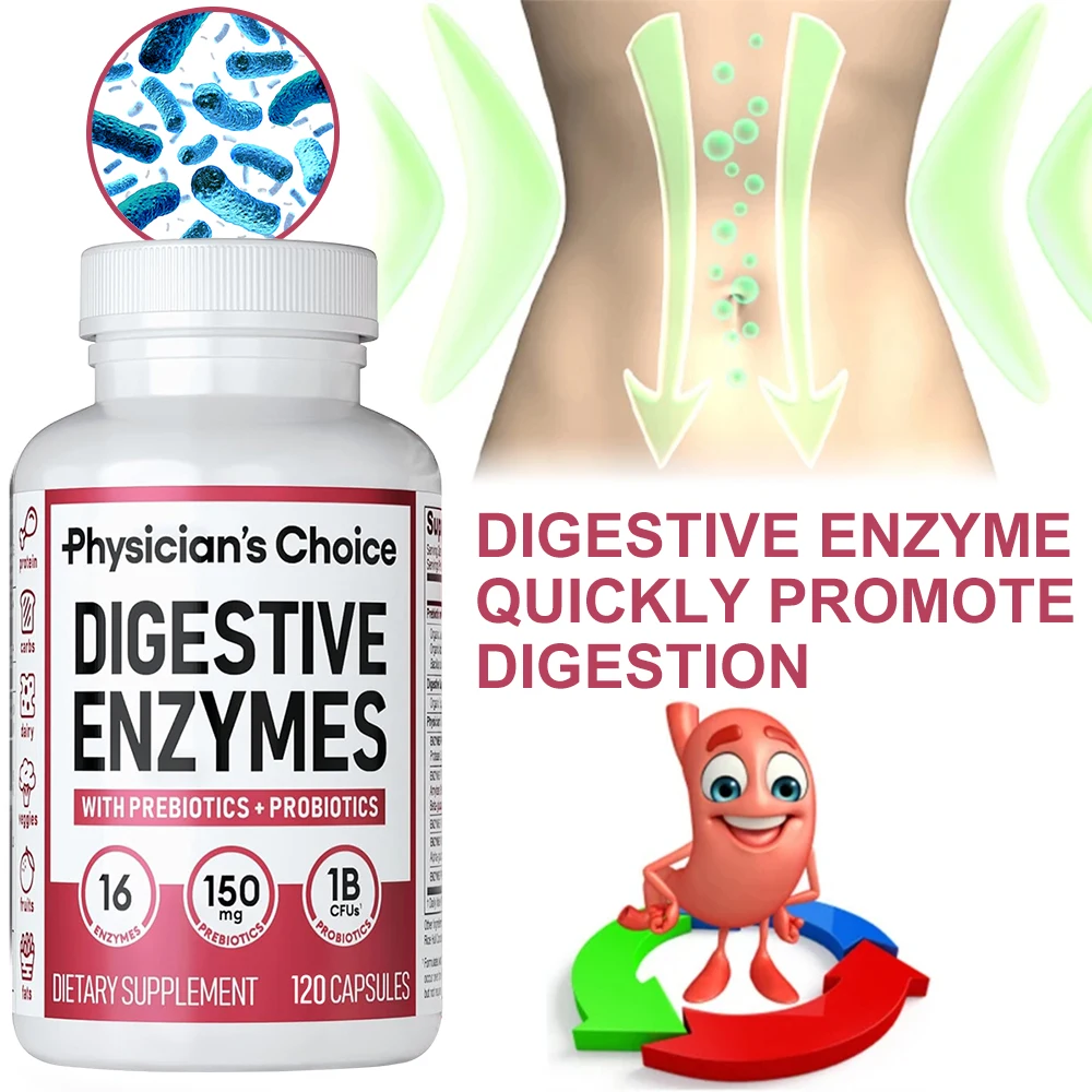 Organic Digestive Enzyme Suppl - Digestive Enzyme Blend recension och pris
