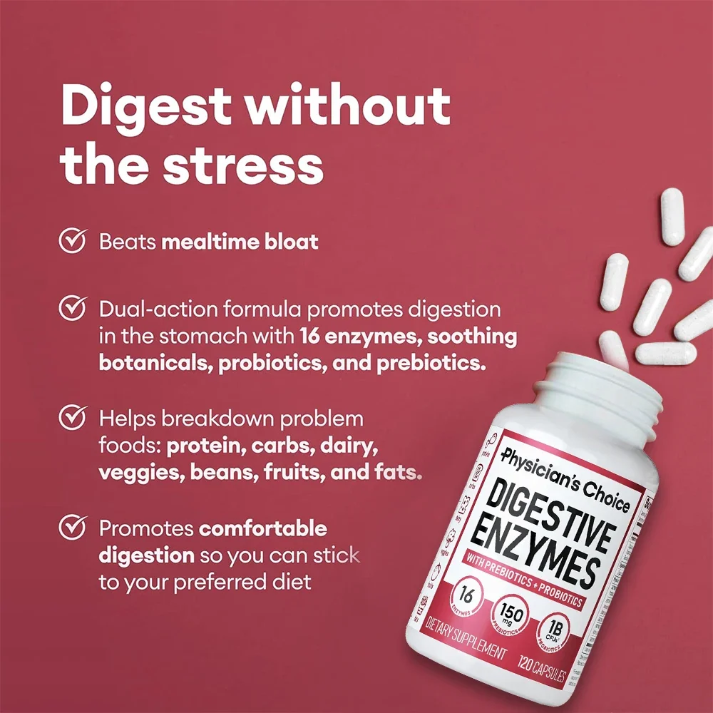 Organic Digestive Enzyme Suppl - Digestive Enzyme Blend recension och pris
