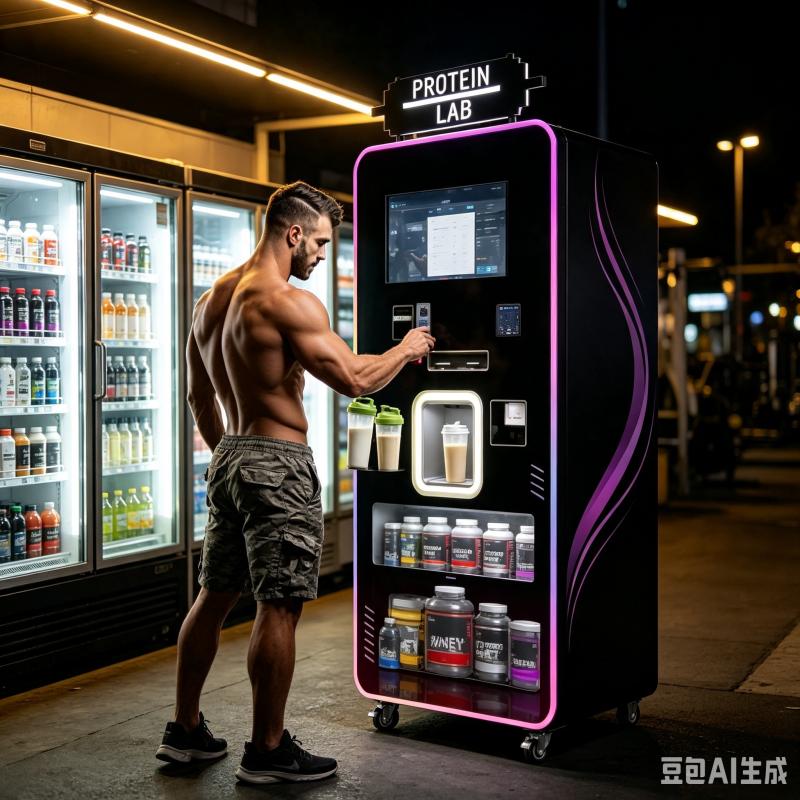 Protein Shake Vending Machine  - Nutrition Fitness Center recension och pris