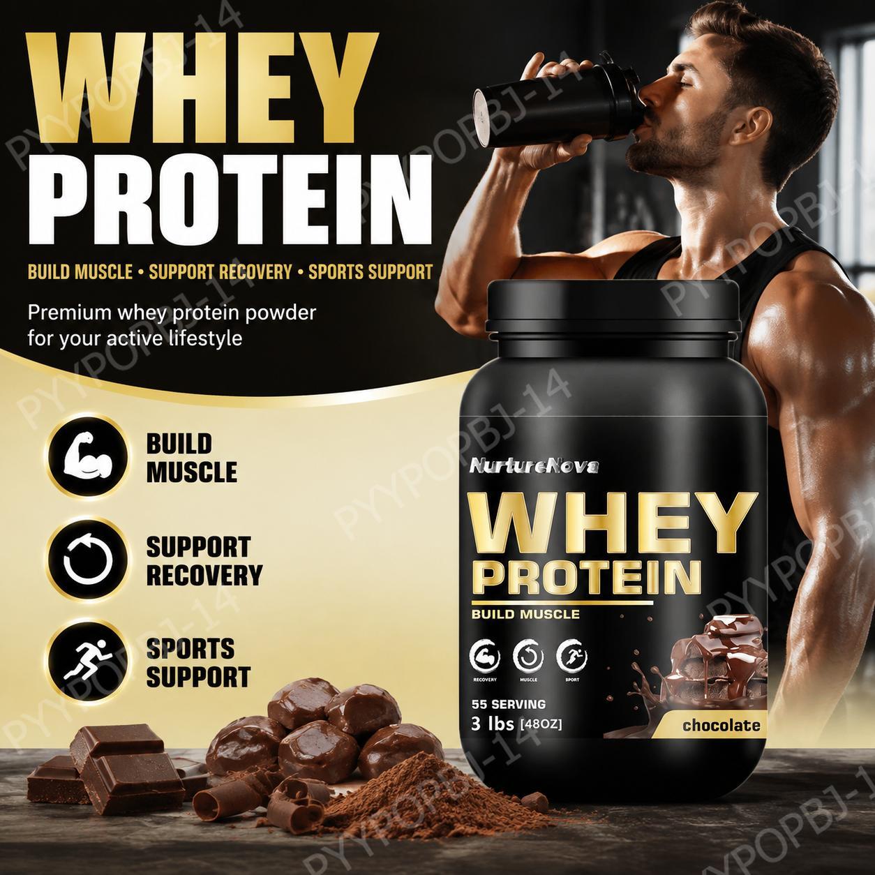 NurtureNova Chocolate Whey Pro - Fitness Nutrition Whey recension och pris