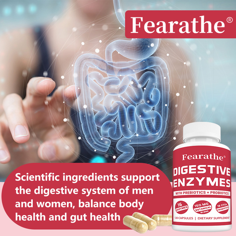 Digestive Enzyme + Prebiotics  - Digestive Enzyme Blend recension och pris