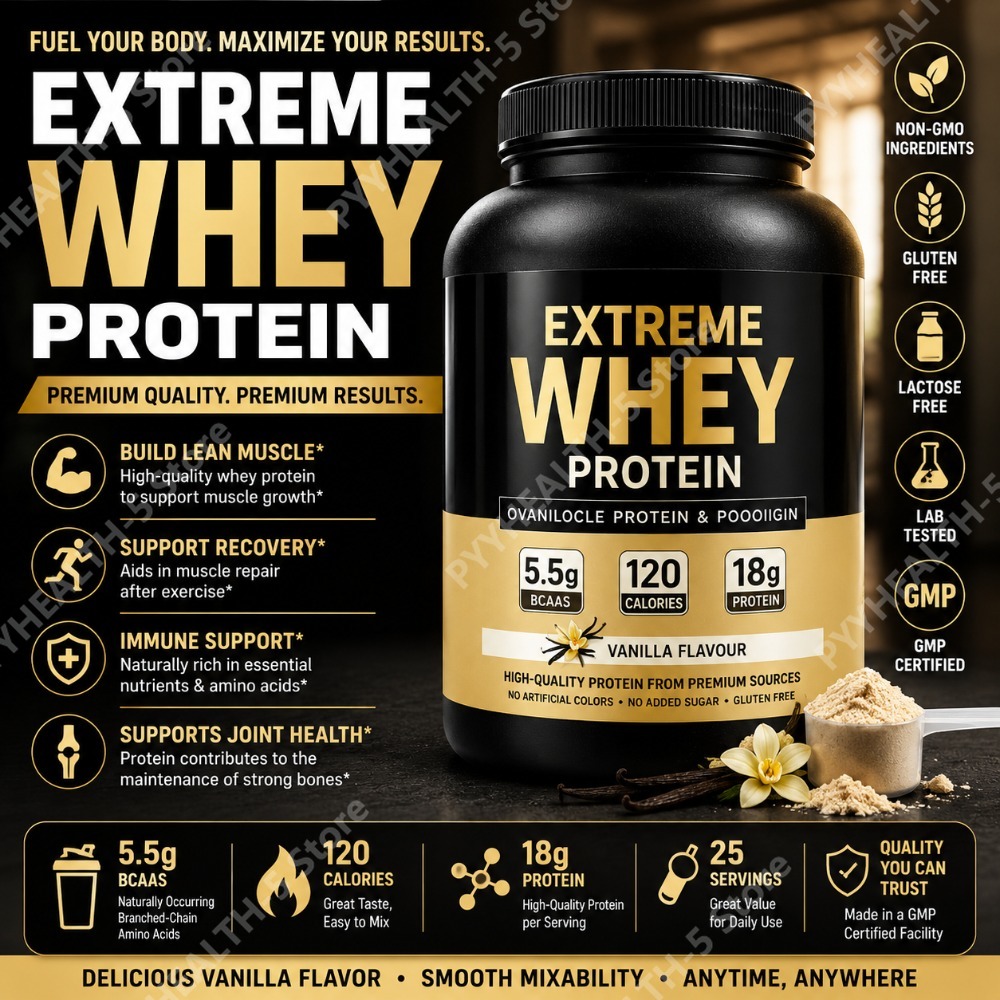 Vanilla Whey Protein Powder 2. - Fitness Nutrition Whey recension och pris