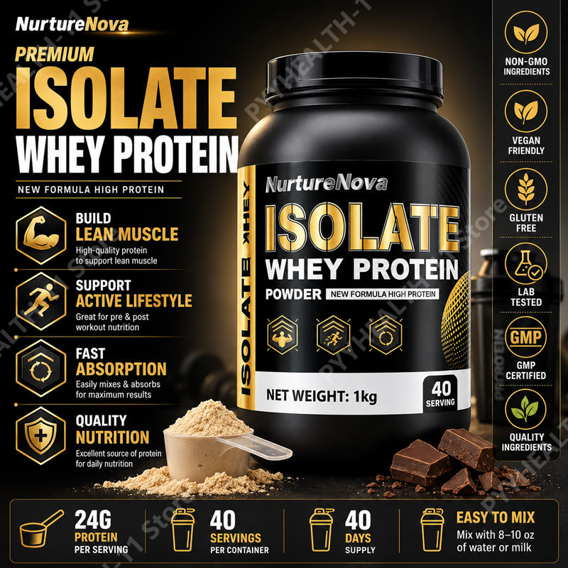 Whey Protein Isolate Powder Lo - Fitness Nutrition Whey recension och pris