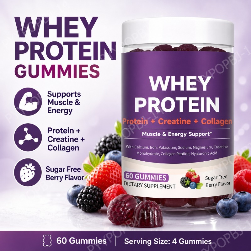 Protein Gummies with Whey Crea - Fitness Nutrition Whey recension och pris