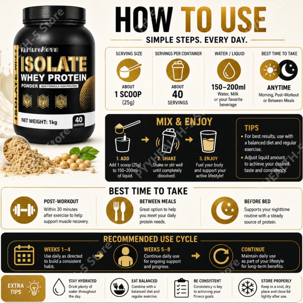 Isolate Whey Protein Powder 1k - Fitness Nutrition Whey recension och pris